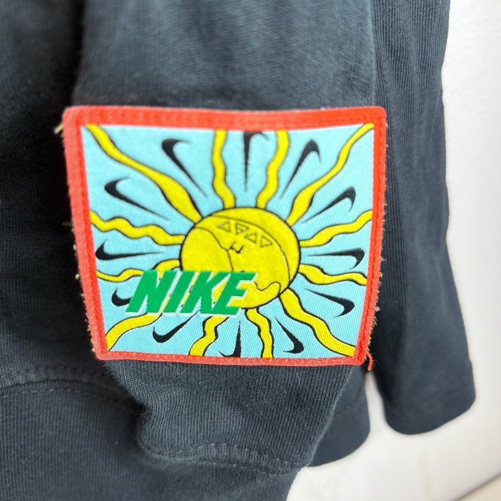 Nike x Travis Scott Sun Shirt Men's Long Sleeve in black size large - Picture 10 of 12